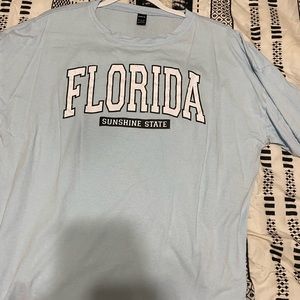 blue FL shirt